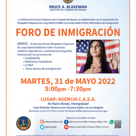 Immigration flyer