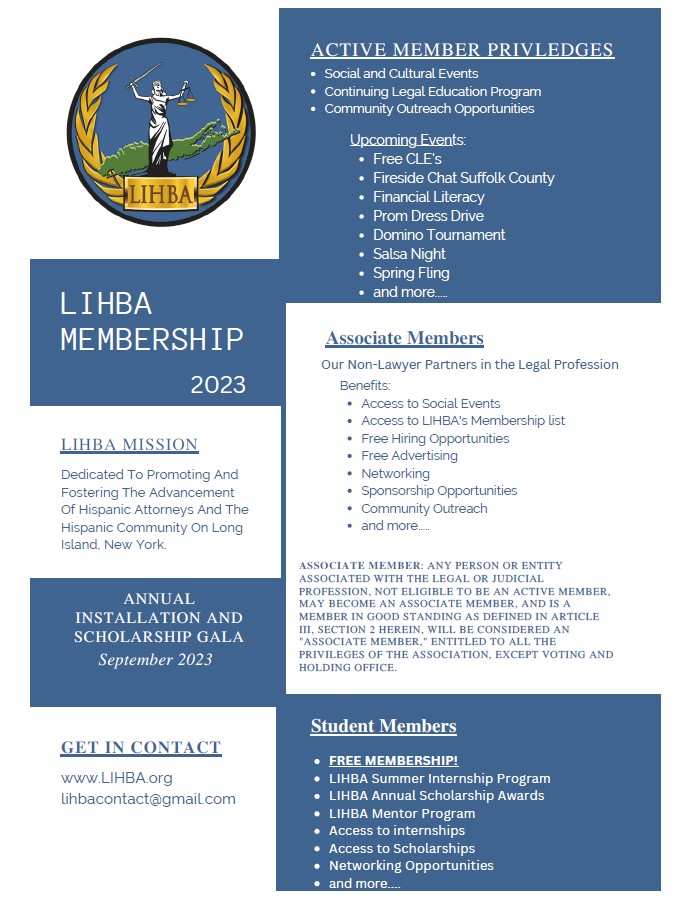 Membership flyer